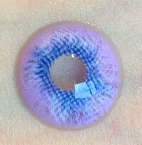 Dreamy Eyes - lentille de couleur cosplay/Halloween ZenKon (coloris Violet)