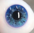 Drill - lentille de couleur cosplay/Halloween ZenKon (coloris Bleu)