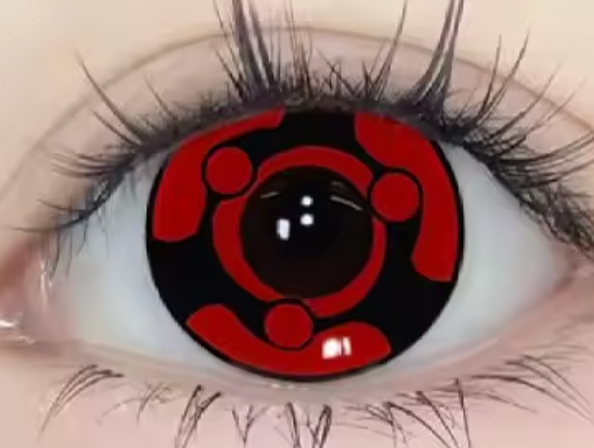 Mangekyo Sharingan - lentille de couleur ナルト cosplay/Halloween ZenKon