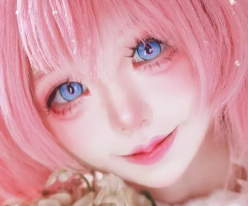Elysia - lentille de couleur Honkai Star Rail cosplay/Halloween ZenKon (vue 2)