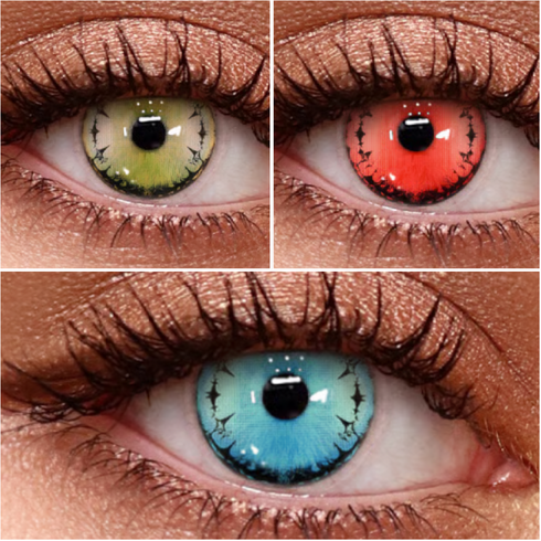 Exynt - lentille de couleur cosplay/Halloween ZenKon