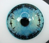 Exynt - lentille de couleur cosplay/Halloween ZenKon (coloris Bleu)
