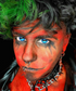 Mouton / Bouc - lentille de couleur Animal cosplay/Halloween ZenKon (coloris Bleu)