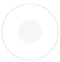 ホワイトブラインドメッシュ 【度付き可能】【少し視界減少】- SFX-EYES 全眼カラコン 特殊カラコン コスプレ ハロウイン オーダーメイド アニメ 漫画 度付き 度入り 度あり