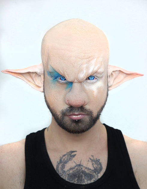 フローズン 【度付き可能】【視界減少】- SFX-EYES 全眼カラコン 特殊カラコン コスプレ ハロウイン オーダーメイド アニメ 漫画 度付き 度入り 度あり