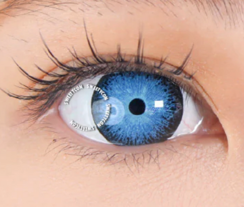 Interstellar - lentille de couleur アニメ&漫画 cosplay/Halloween ZenKon (coloris Bleu)