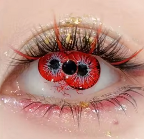 Dicoria - lentille de couleur アニメ&漫画 cosplay/Halloween ZenKon (vue 3)