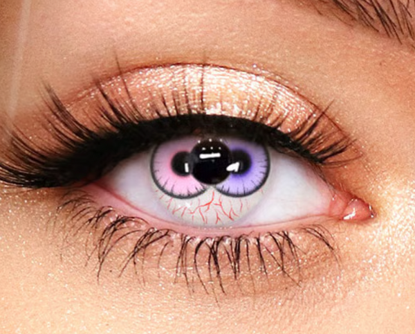 Dicoria Pink - lentille de couleur cosplay/Halloween ZenKon