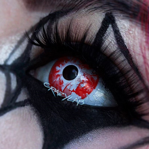 K ZOMBIE V4 - lentille de couleur アニメ&漫画 cosplay/Halloween ZenKon (vue 1)