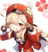 Klee - lentille de couleur Genshin Impact cosplay/Halloween ZenKon (vue 1)