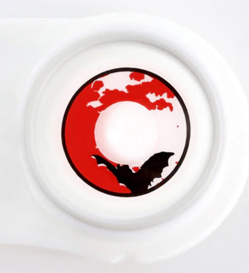 コウモリ- SFX-EYES 全眼カラコン 特殊カラコン コスプレ ハロウイン オーダーメイド アニメ 漫画 度付き 度入り 度あり