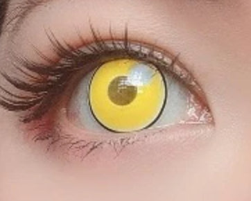 クラウドアニメ(6種類) 【度付き可能】- SFX-EYES 全眼カラコン 特殊カラコン コスプレ ハロウイン オーダーメイド アニメ 漫画 度付き 度入り 度あり