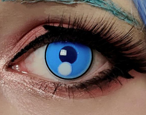 クラウドアニメ(6種類) 【度付き可能】- SFX-EYES 全眼カラコン 特殊カラコン コスプレ ハロウイン オーダーメイド アニメ 漫画 度付き 度入り 度あり
