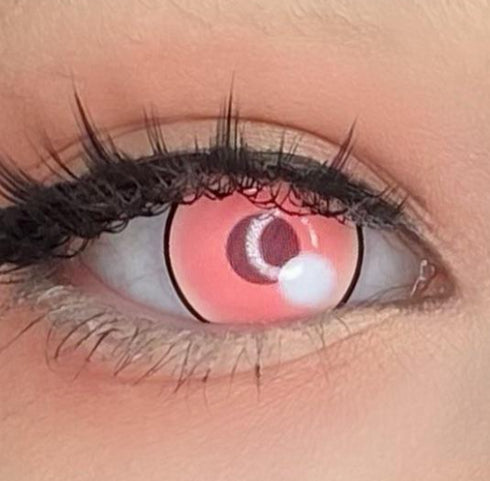 クラウドアニメ(6種類) 【度付き可能】- SFX-EYES 全眼カラコン 特殊カラコン コスプレ ハロウイン オーダーメイド アニメ 漫画 度付き 度入り 度あり
