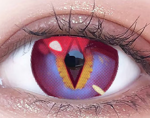 Laevatain - lentille de couleur cosplay/Halloween ZenKon