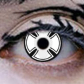 マルタ十字- SFX-EYES 全眼カラコン 特殊カラコン コスプレ ハロウイン オーダーメイド アニメ 漫画 度付き 度入り 度あり