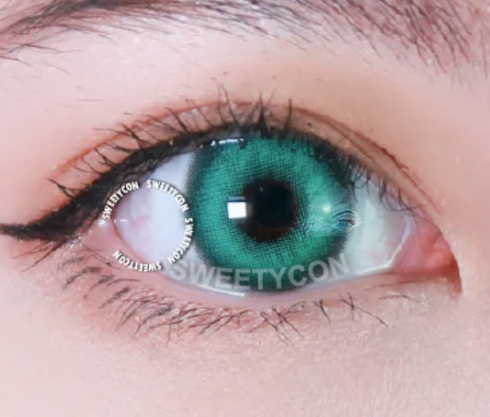 Milkshake - lentille de couleur アニメ&漫画 cosplay/Halloween ZenKon (coloris Vert)