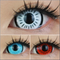 Line - lentille sclérale mini アニメ&漫画 cosplay/Halloween ZenKon