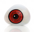 Line - lentille sclérale mini アニメ&漫画 cosplay/Halloween ZenKon (coloris Rouge)