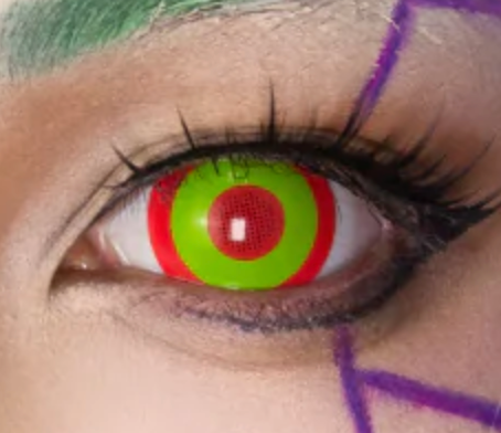 Rebecca - lentille de couleur Cyberpunk 2077 cosplay/Halloween ZenKon