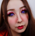 Rinnegan - lentille sclérale mini Naruto cosplay/Halloween ZenKon (vue 2)