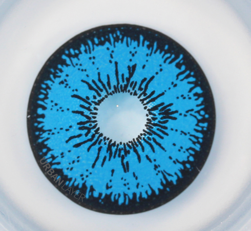 TOKYO - lentille sclérale mini cosplay/Halloween ZenKon (coloris Bleu)