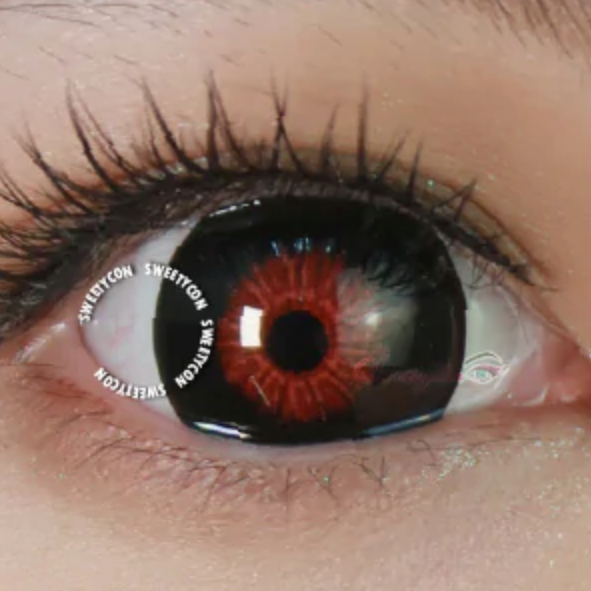Tokyo Ghoul V2 - lentille sclérale mini Ghoul cosplay/Halloween ZenKon