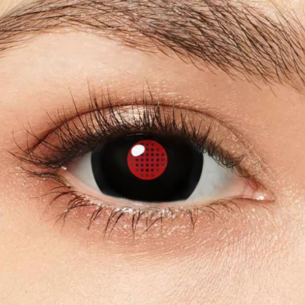 【ミニ全眼】東京喰種 MESH (17mm)- SFX-EYES 全眼カラコン 特殊カラコン コスプレ ハロウイン オーダーメイド アニメ 漫画 度付き 度入り 度あり