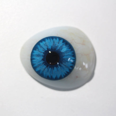 【ミニ全眼】ブルーエルフ (17mm)- SFX-EYES 全眼カラコン 特殊カラコン コスプレ ハロウイン オーダーメイド アニメ 漫画 度付き 度入り 度あり