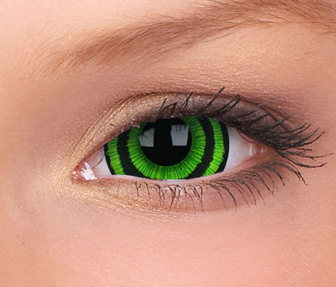 【ミニ全眼】ゴブリン (17mm)- SFX-EYES 全眼カラコン 特殊カラコン コスプレ ハロウイン オーダーメイド アニメ 漫画 度付き 度入り 度あり