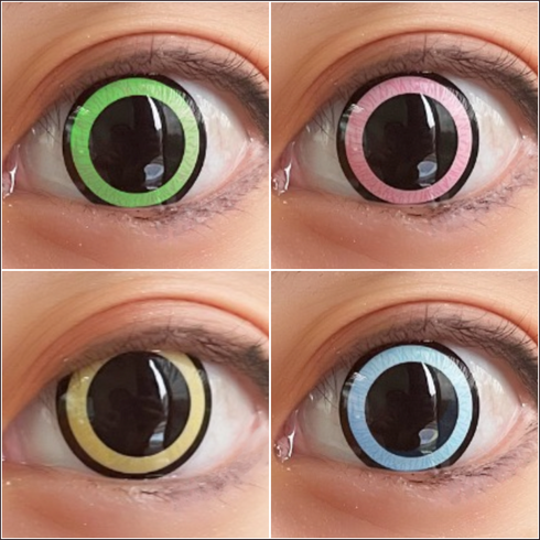Nebulos - lentille de couleur 可愛い cosplay/Halloween ZenKon