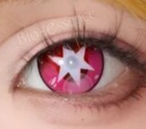 Oshi no Ko V3 - lentille de couleur アニメ&漫画 cosplay/Halloween ZenKon (coloris Rouge)