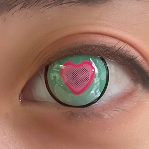 パペット (メッシュ仕様)- SFX-EYES 全眼カラコン 特殊カラコン コスプレ ハロウイン オーダーメイド アニメ 漫画 度付き 度入り 度あり