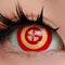 パワー 1 【チェンソーマン】- SFX-EYES 全眼カラコン 特殊カラコン コスプレ ハロウイン オーダーメイド アニメ 漫画 度付き 度入り 度あり