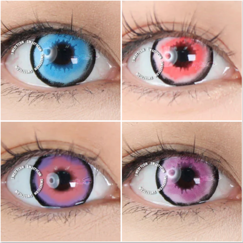 Platonic - lentille de couleur cosplay/Halloween ZenKon
