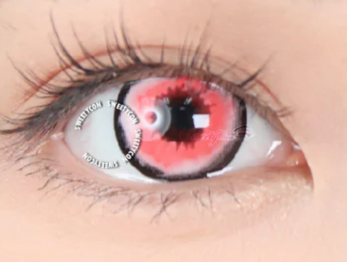 Platonic - lentille de couleur cosplay/Halloween ZenKon (coloris Rose)