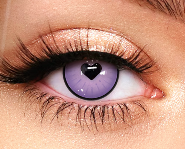 Purple Love - lentille de couleur cosplay/Halloween ZenKon