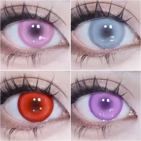 Rainbow - lentille de couleur cosplay/Halloween ZenKon