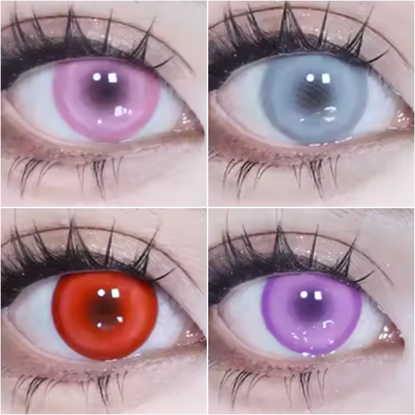 Rainbow - lentille de couleur cosplay/Halloween ZenKon