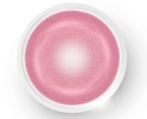 Rainbow - lentille de couleur cosplay/Halloween ZenKon (coloris Rose)