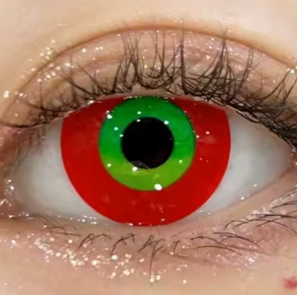 Rebecca V2 - lentille de couleur Cyberpunk 2077 cosplay/Halloween ZenKon