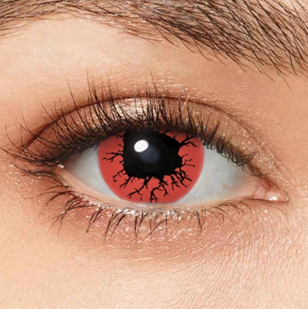Red Rage - lentille de couleur ry352 cosplay/Halloween ZenKon