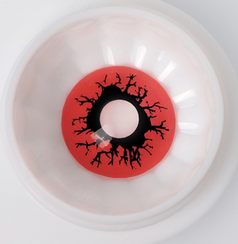 Red Rage - lentille de couleur ry352 cosplay/Halloween ZenKon (vue 1)