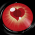 Red Love - lentille de couleur アニメ&漫画 cosplay/Halloween ZenKon (vue 1)