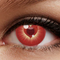 レッドラブ- SFX-EYES 全眼カラコン 特殊カラコン コスプレ ハロウイン オーダーメイド アニメ 漫画 度付き 度入り 度あり