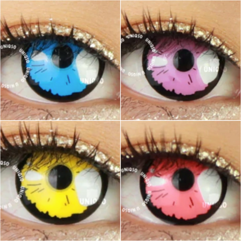 Real Anime - lentille de couleur アニメ&漫画 cosplay/Halloween ZenKon