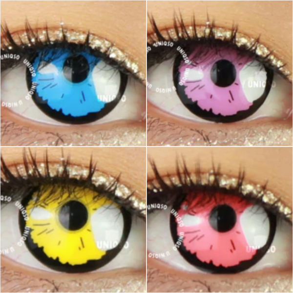 Real Anime - lentille de couleur アニメ&漫画 cosplay/Halloween ZenKon