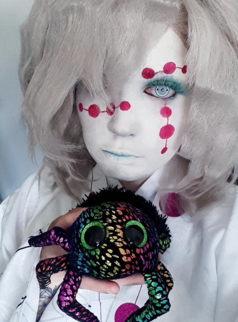 Rui - lentille de couleur Demon Slayer cosplay/Halloween ZenKon (vue 1)