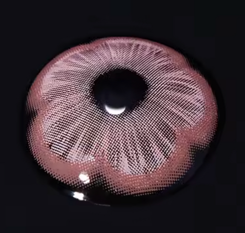 Sakura V2 - lentille de couleur アニメ&漫画 cosplay/Halloween ZenKon (coloris Rose)