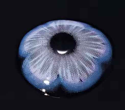 Sakura V2 - lentille de couleur アニメ&漫画 cosplay/Halloween ZenKon (coloris Bleu)